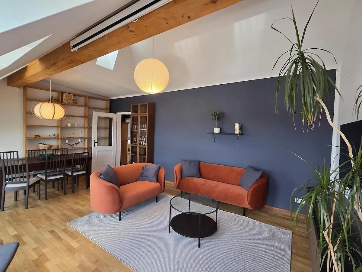 Appartement Penthouse in the Neustadt Dresden