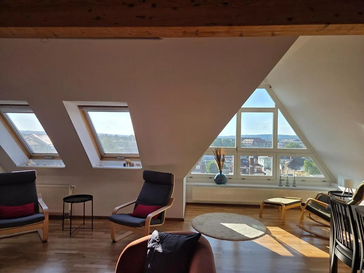 Appartement Penthouse in the Neustadt Dresden