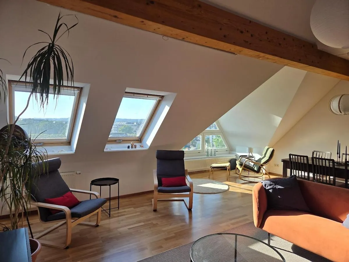 Penthouse In The Neustadt Dresden Lejlighed